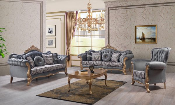 Oskar Koltuk Takımı Siyah